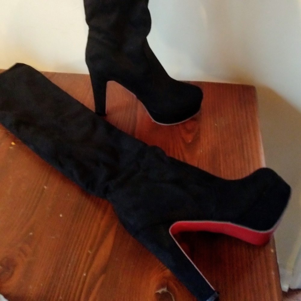 Knee high boots